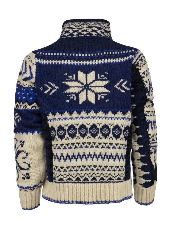 RALPH LAUREN: Turtlenecks & Polo necks online - Patterned turtleneck