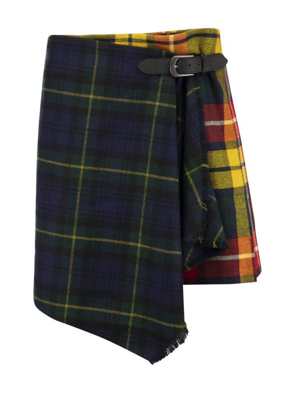 RALPH LAUREN: ミニスカート - ミニスカート - マルチカラー