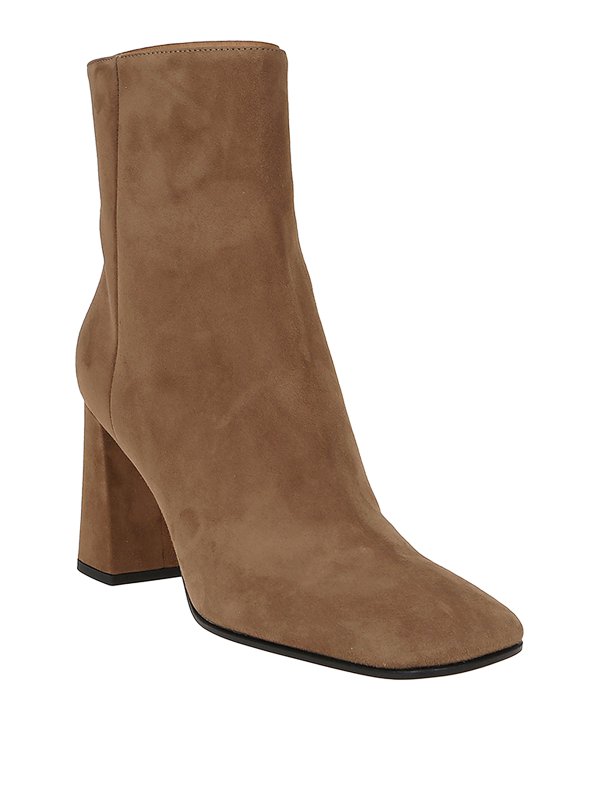 SERGIO ROSSI: tronchetti online - Tronchetti in camoscio