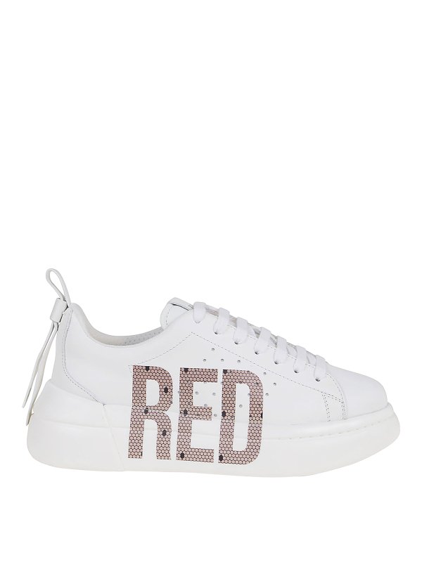 VALENTINO RED: trainers - RED sneakers