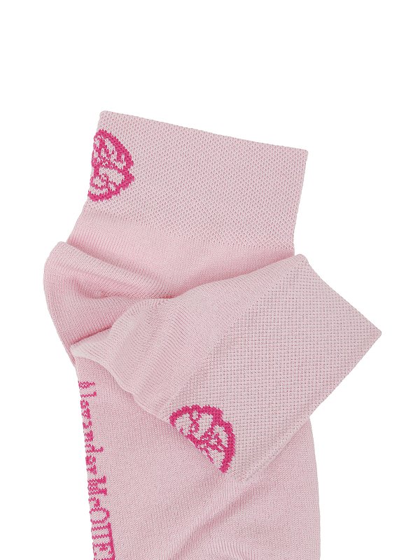 ALEXANDER MCQUEEN: socks online - Contrasting logo socks