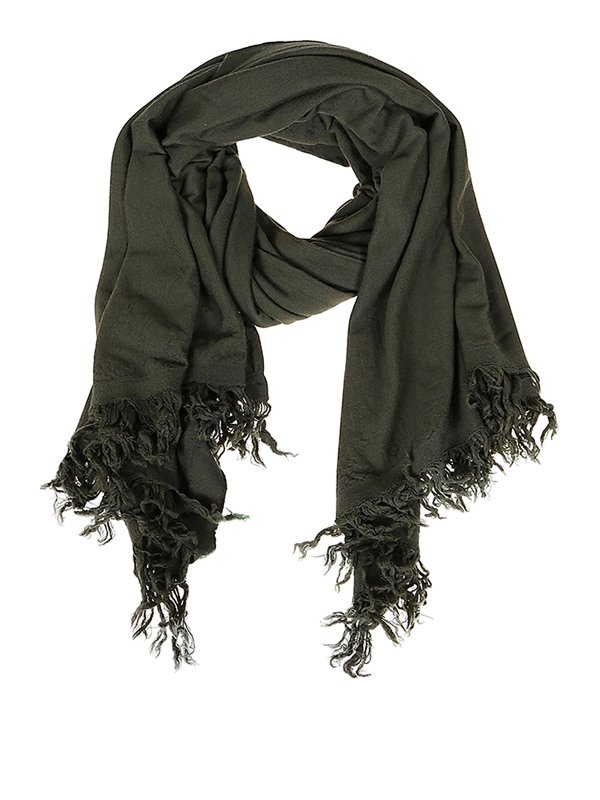 RICK OWENS HUN: スカーフ - スカーフ - ダークグリーン