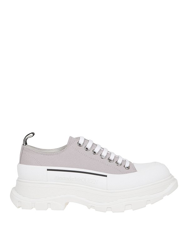 ALEXANDER MCQUEEN: trainers - Canvas low top sneakers