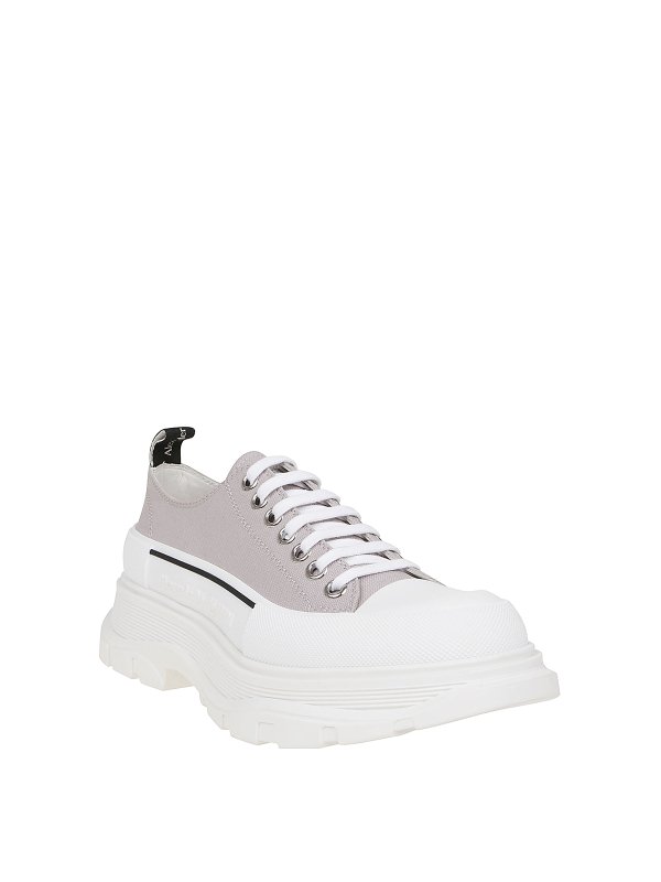 ALEXANDER MCQUEEN: trainers online - Canvas low top sneakers