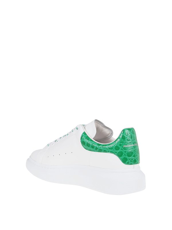 iKRIX ALEXANDER MCQUEEN: trainers - Oversize green heel tab sneakers