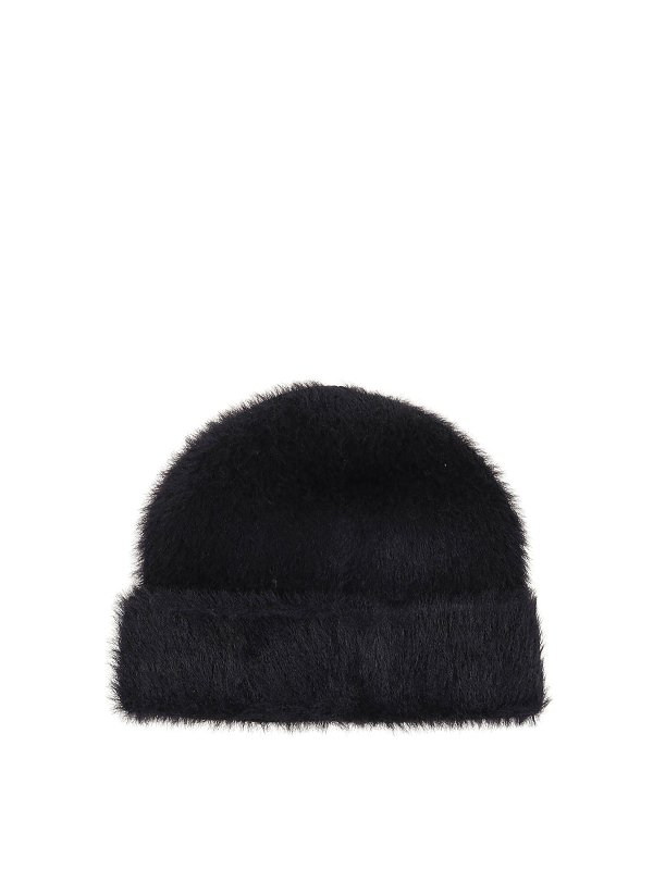 GCDS: beanies online - Fur effect beanie