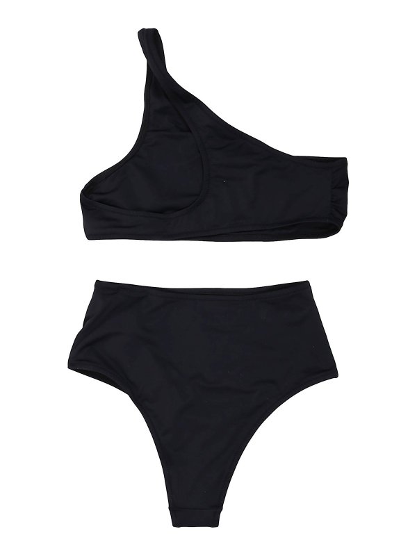OFF-WHITE: bikinis online - Logo one shoulder bikini