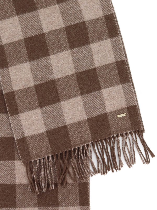 WOOLRICH: スカーフ online - スカーフ - Buffalo Check