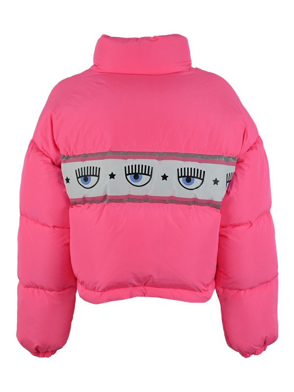 CHIARA FERRAGNI: padded jackets online - Logomania padded jacket