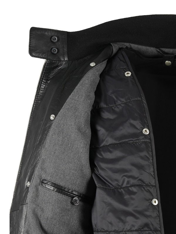 Man leather jacket shop online: Andrea D