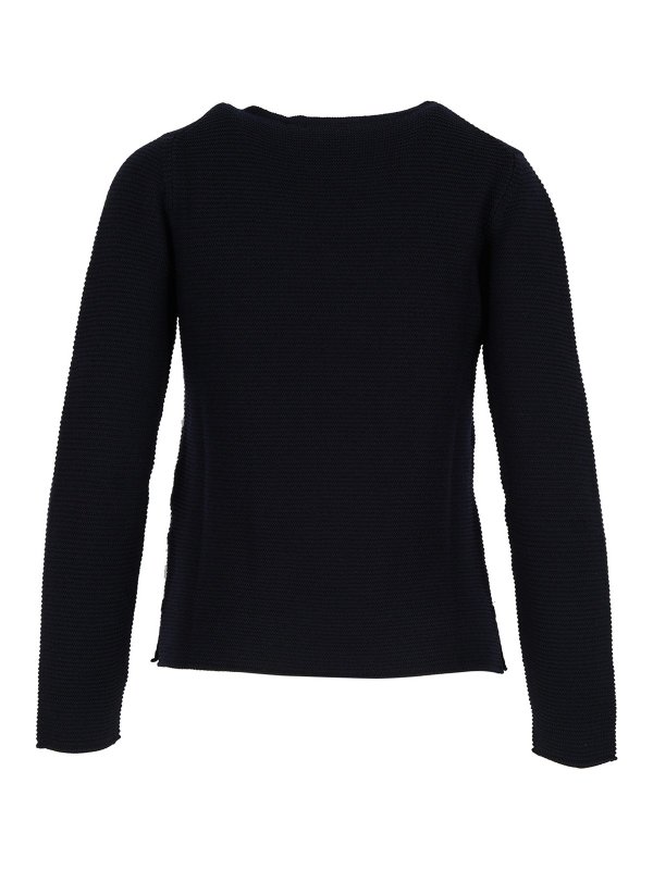 GRAN SASSO: U-Boot-Ausschnitt online - U-Boot-Pullover - Blau