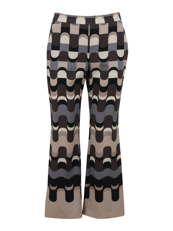 MALIPARMI: Pantalones capri  - Pantalones Capri - Gris