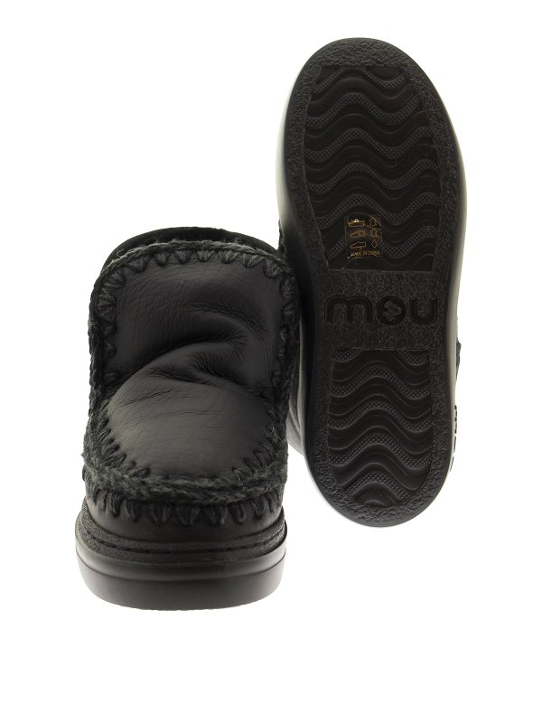 アンクルブーツ - 黒 shop online: MOU