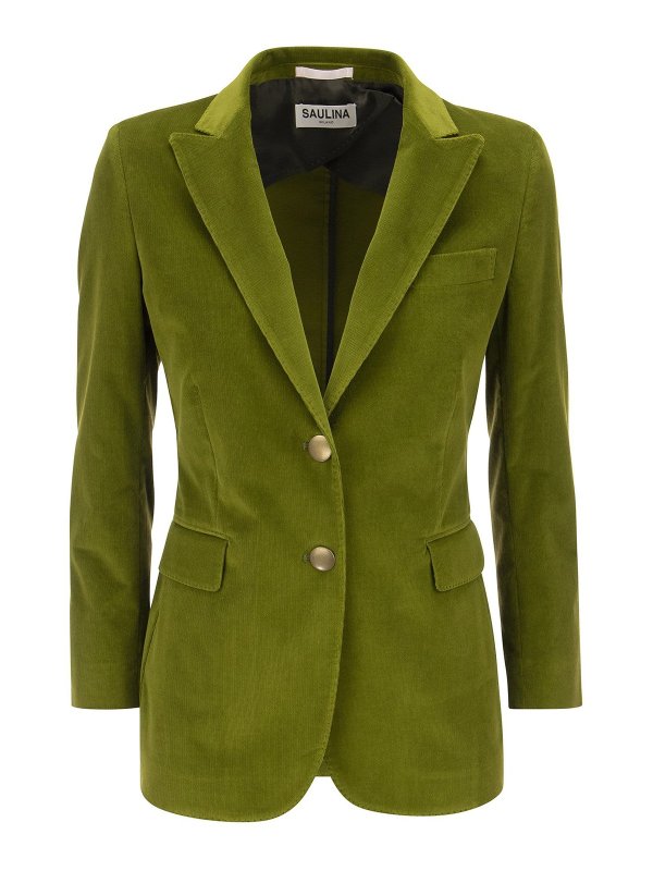 SAULINA: Vestes de costume - Blazer - Vert