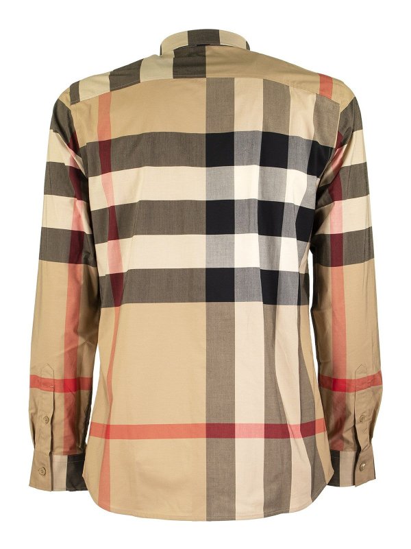 BURBERRY: shirts online - Somerton check shirt