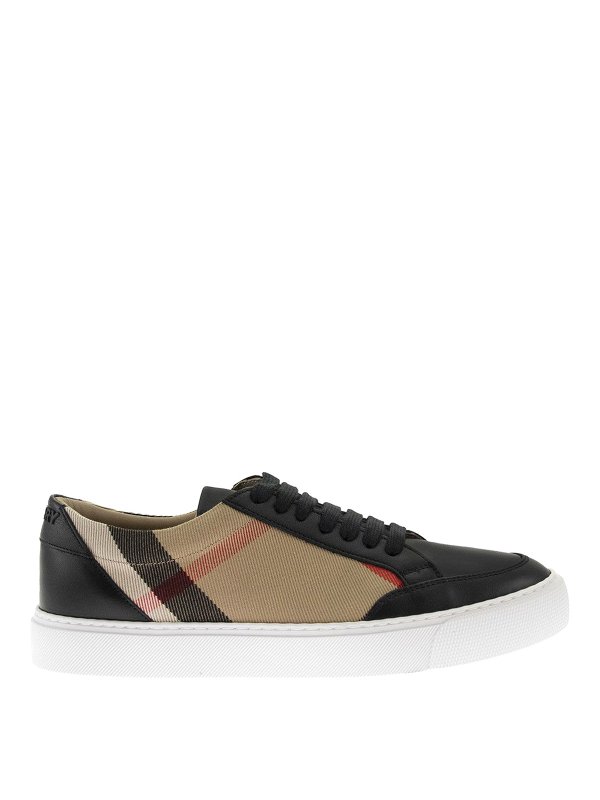 BURBERRY: Chaussures de sport - Baskets - Noir