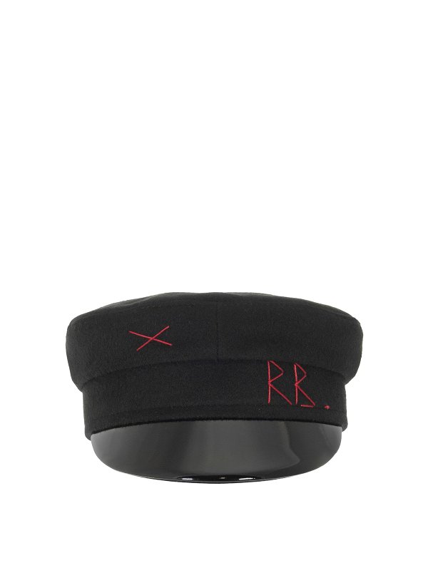 RUSLAN BAGINSKIY: hats & caps - Wool cap