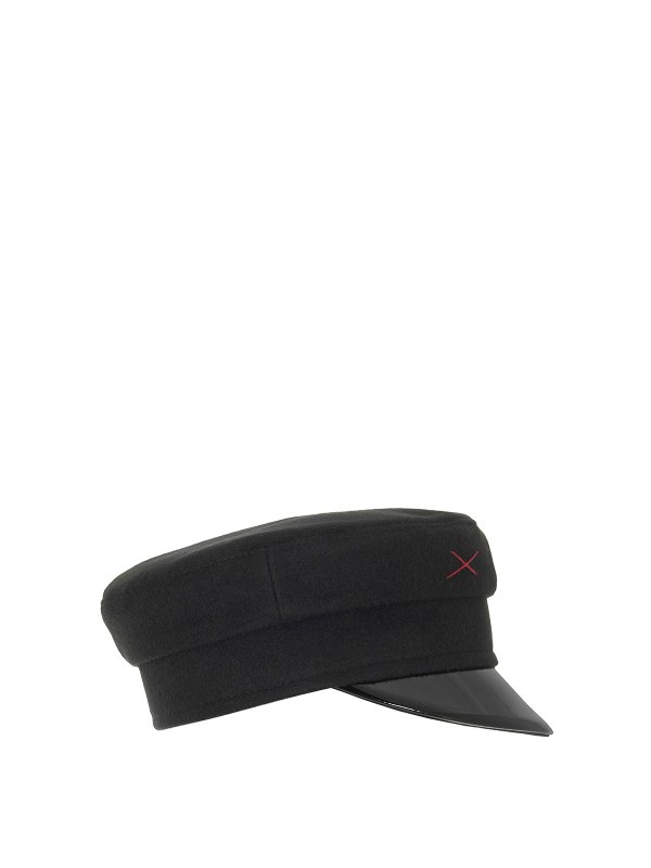 RUSLAN BAGINSKIY: hats & caps online - Wool cap