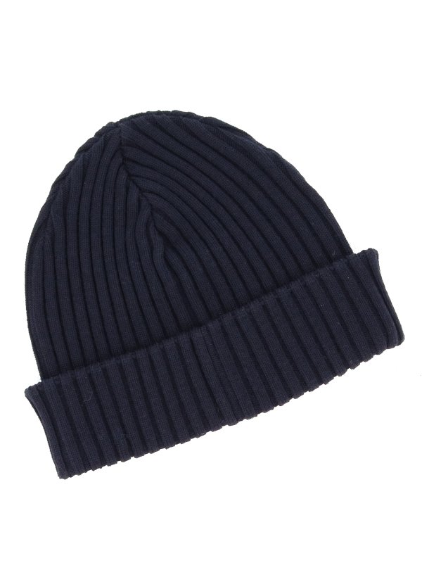 PAUL & SHARK: ニットキャップ online - ビーニー帽 - ダークブルー