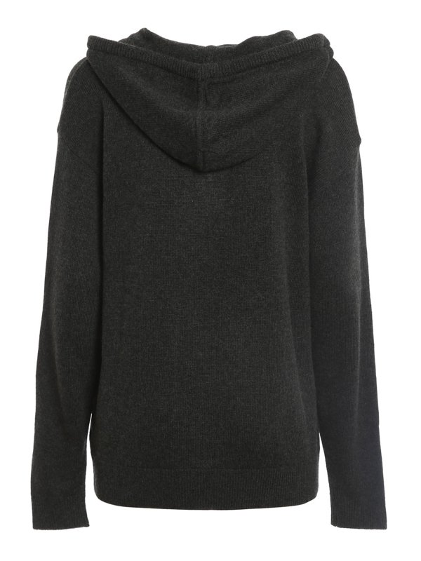 MICHAEL KORS: Strickpullover mit V-Ausschnitt online - V-Pullover - Grau