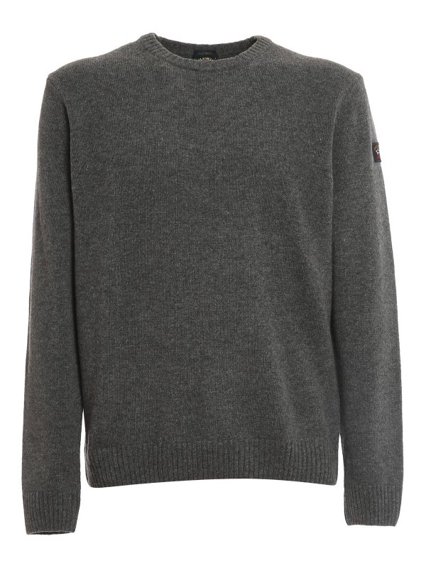 PAUL & SHARK: crew necks - Techno wool sweater