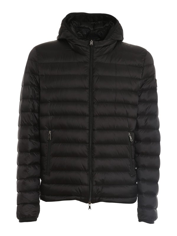 PAUL & SHARK: ダウン・ハイテクジャケット - ダウンジャケット - 黒