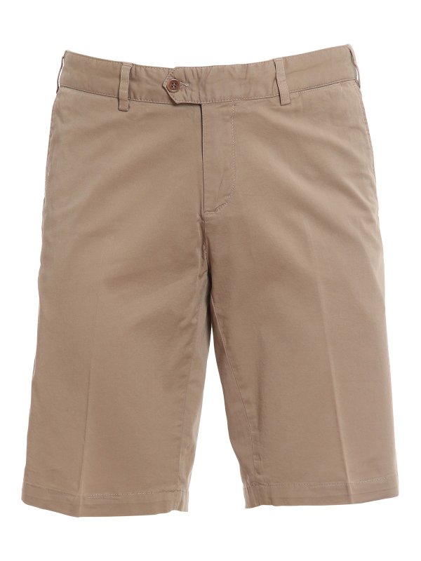 PAUL & SHARK: トラウザーショーツ - ショートパンツ - ダークベージュ