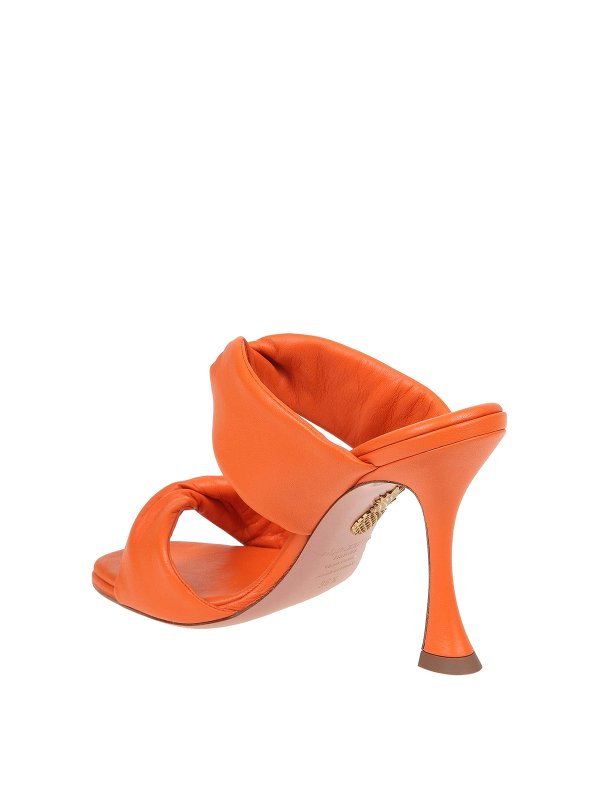 iKRIX Aquazzura: サンダル - サンダル - オレンジ