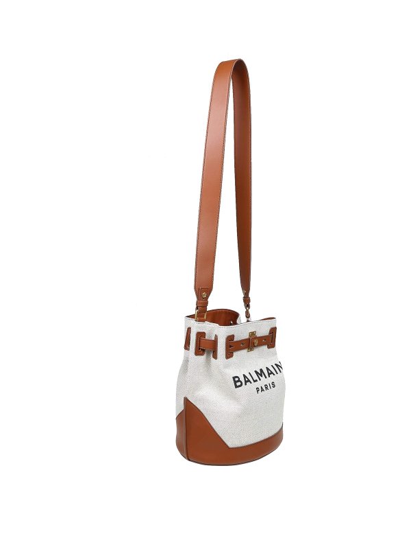 Balmain: Bucket bags online - B-Army bucket bag