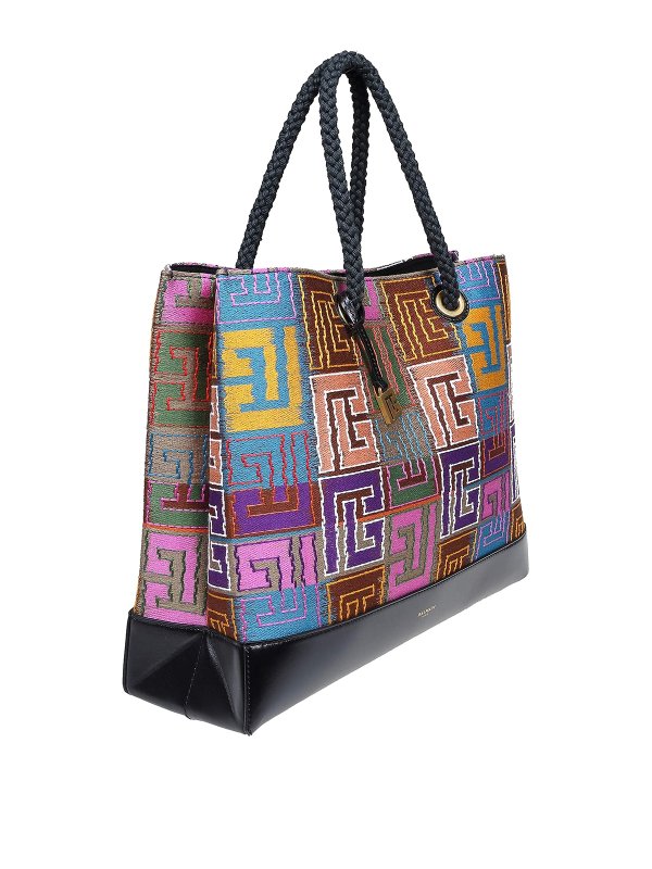 iKRIX Balmain: totes bags - Monogram tote