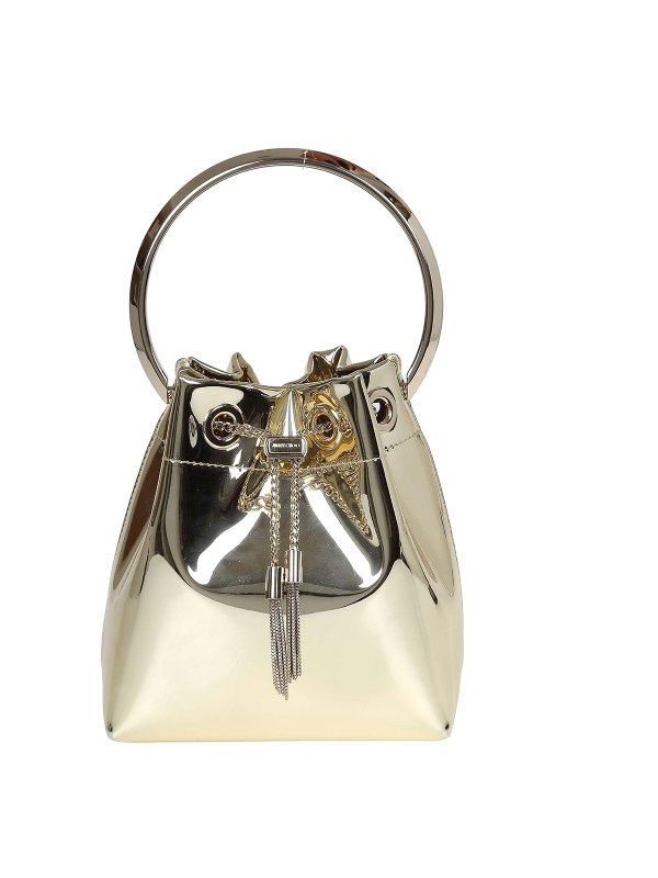 JIMMY CHOO: Bucket bags - Bon Bon bucket bag