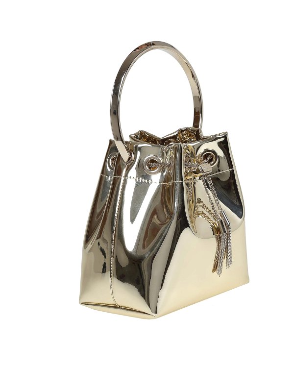 JIMMY CHOO: Bucket bags online - Bon Bon bucket bag