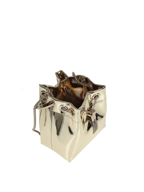 Bon Bon bucket bag shop online: JIMMY CHOO
