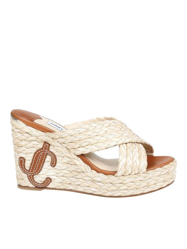 JIMMY CHOO: sandals - Dovina 100 wedges