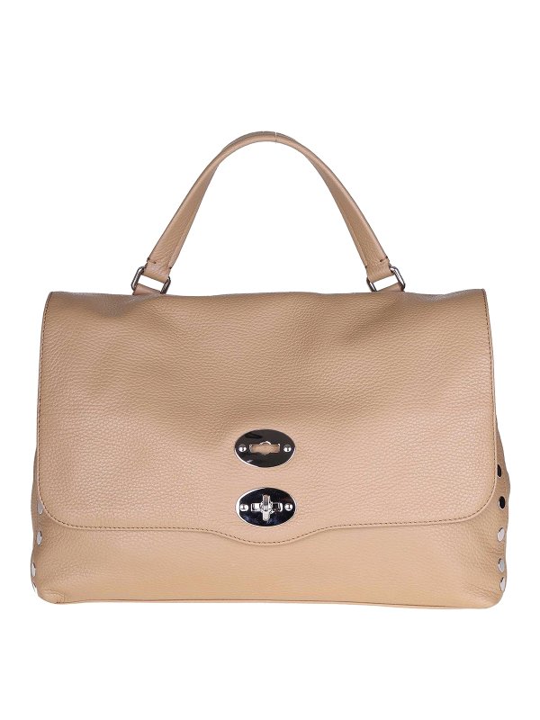 ZANELLATO: Handtaschen - Shopper - Hellbeige