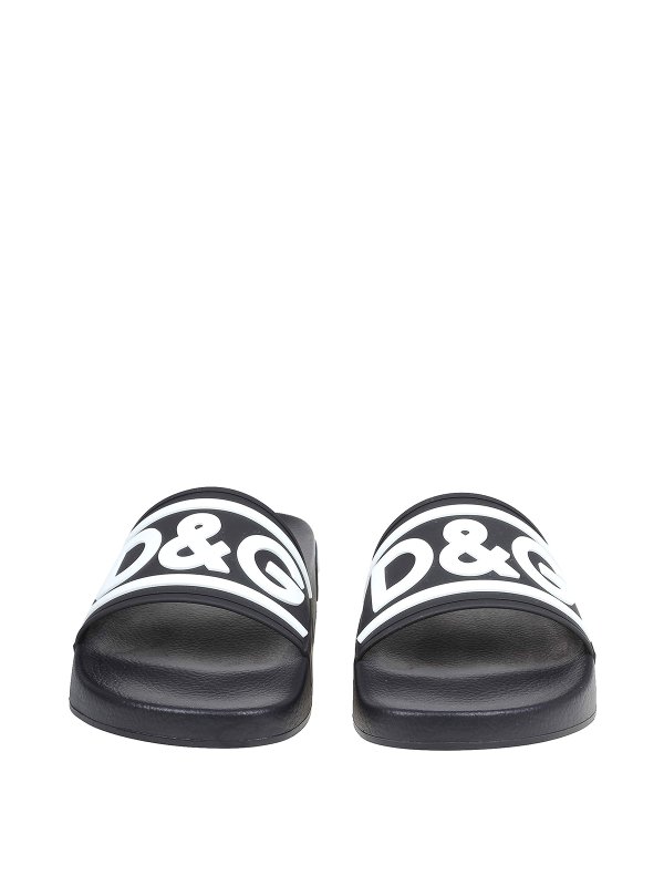 iKRIX DOLCE & GABBANA: ビーチサンダル - ビーチサンダル - 黒