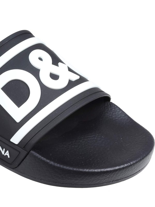 DOLCE & GABBANA buy online ビーチサンダル - 黒