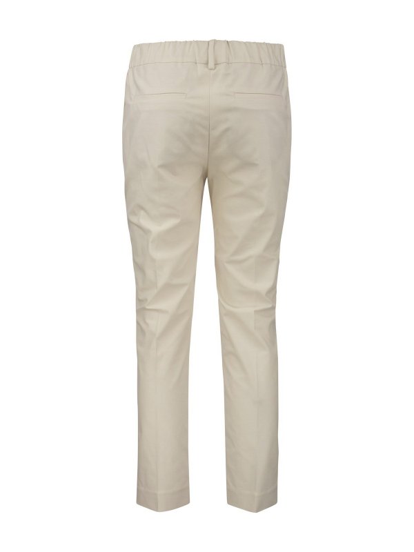 BRUNELLO CUCINELLI: casual trousers online - Cotton twill trousers