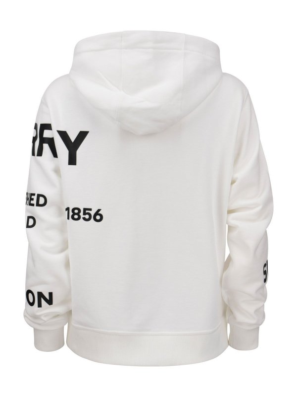 BURBERRY: Sweatshirts & Sweaters online - Poulter oversized cotton hoodie