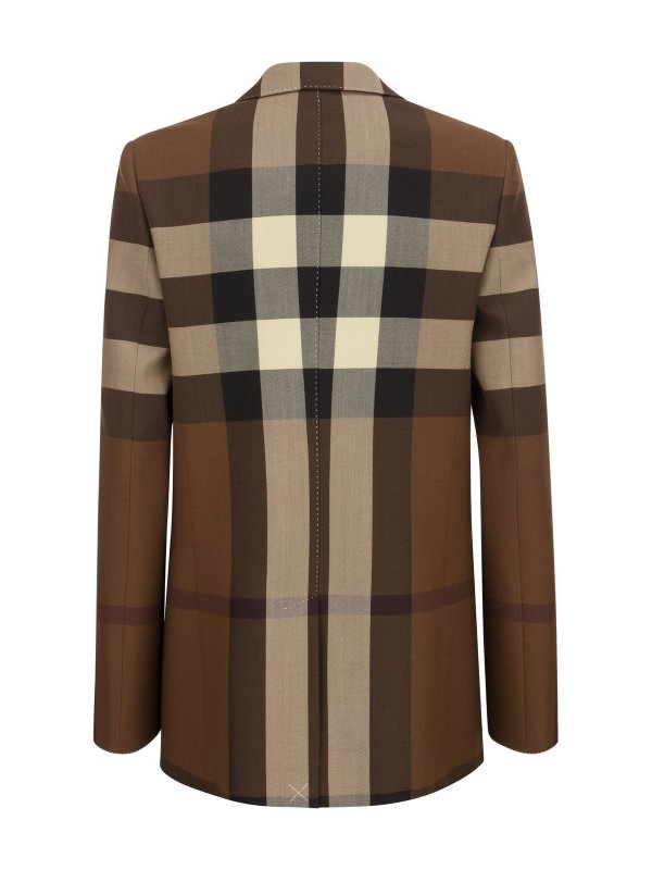 BURBERRY: ブレザー online - ブレザー - ブラウン