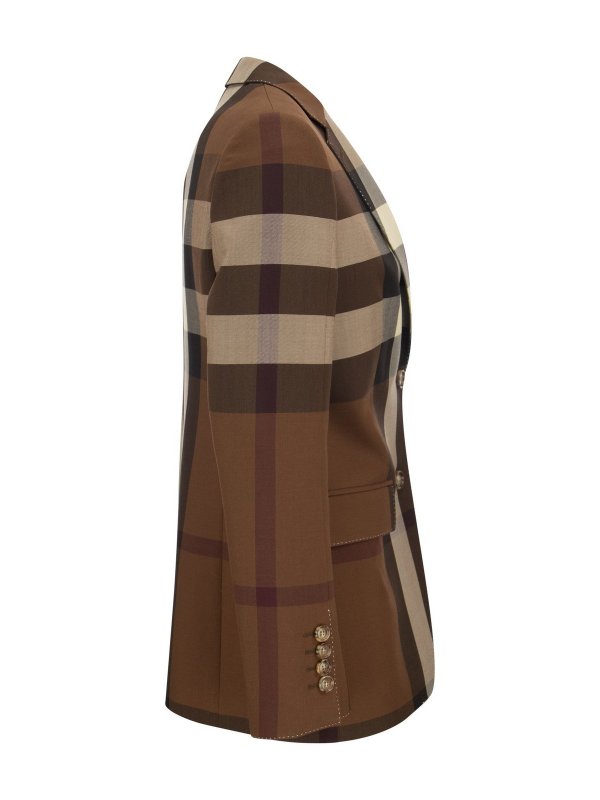 iKRIX BURBERRY: ブレザー - ブレザー - ブラウン