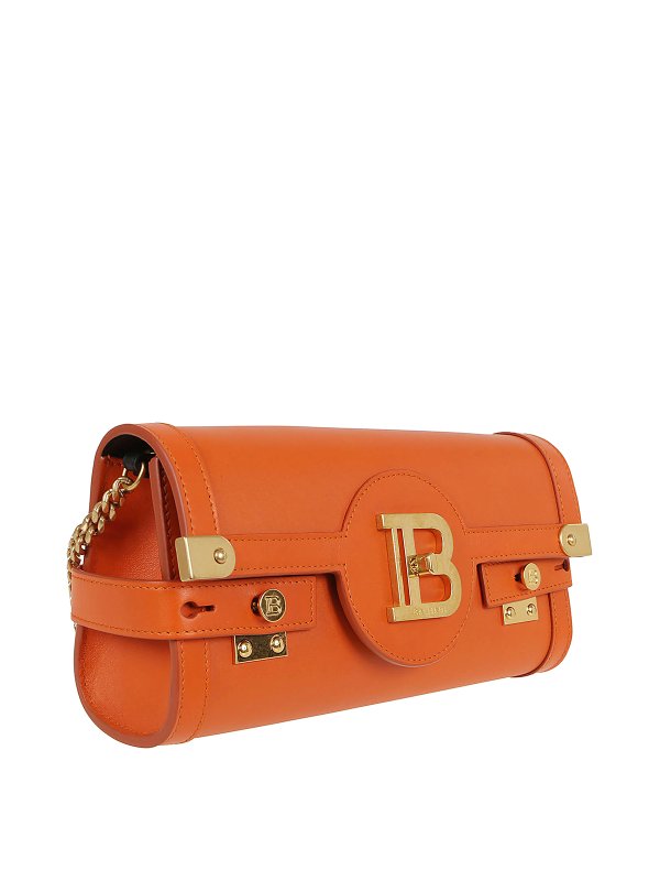 Balmain: Clutches online - Clutch - Orange