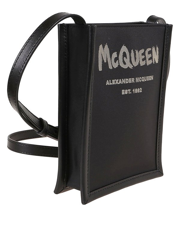 ALEXANDER MCQUEEN: Sacs bandoulière online - Sac Bandoulière - Noir