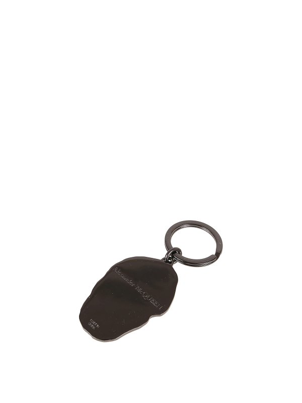ALEXANDER MCQUEEN: key holders online - Skull keyring