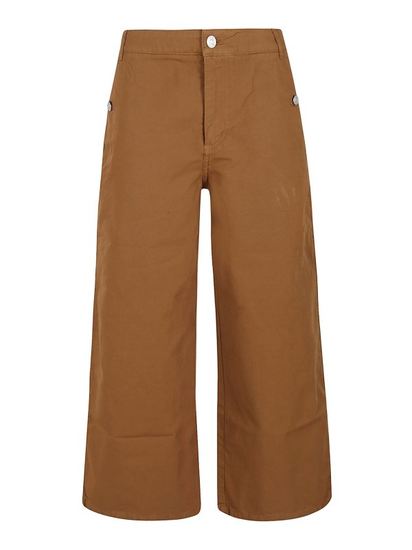 KENZO: casual trousers - Cropped pants