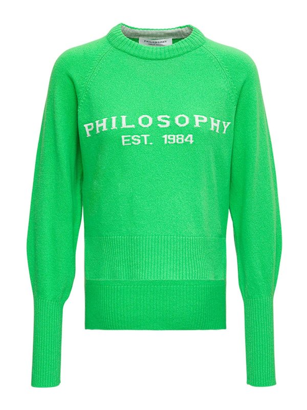 Philosophy di Lorenzo Serafini: Pull col rond - Pull Col Rond - Vert