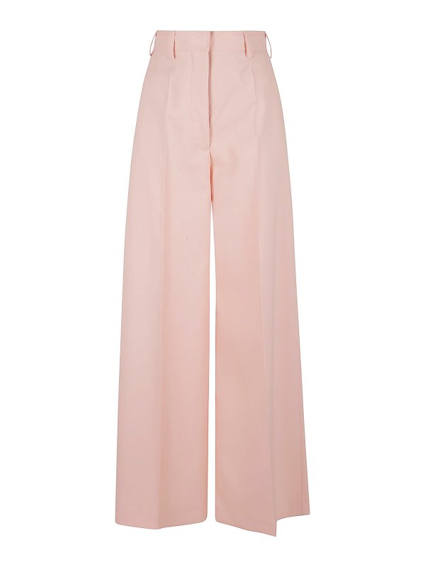 STELLA McCARTNEY: カジュアルトラウザー - カジュアルパンツ - ライトピンク