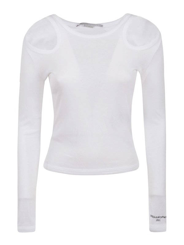 STELLA McCARTNEY: T-shirts - T-Shirt - Blanc