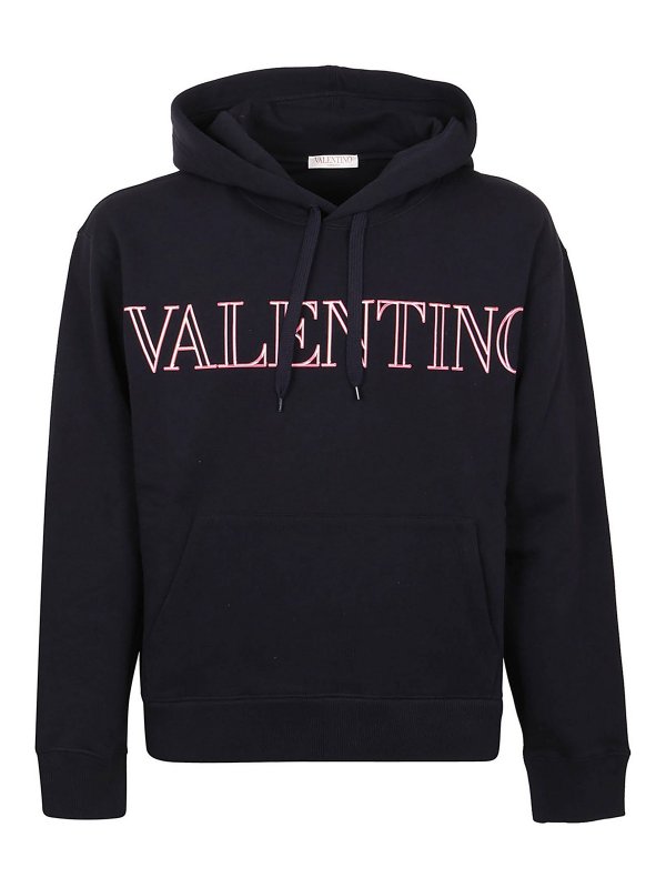 VALENTINO: スウェット＆セーター - スウェットシャツ/セーター - ダークブルー