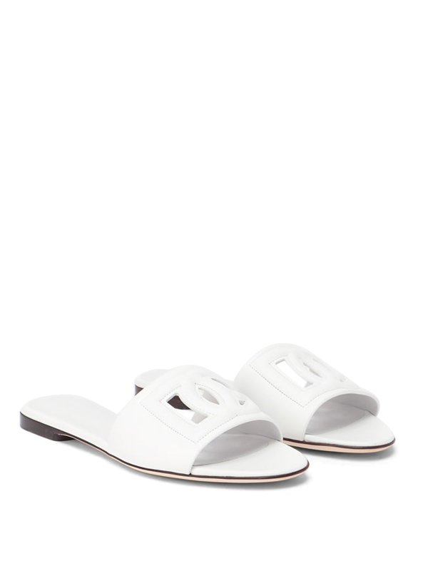 DOLCE & GABBANA: Sandalen online - Sandalen - Weiß
